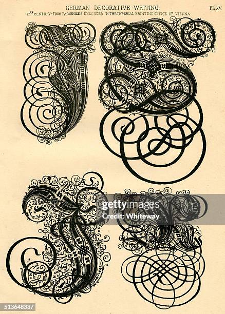 Classical Pattern Writing Examples Handwriting Examples Photos and Premium High Res Pictures - Getty Images
