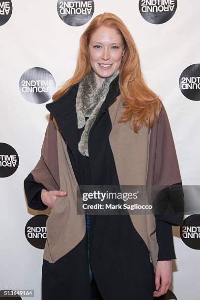 Model Alise Shoemaker attends 2nd Time Around Presents: Pardon Our French at 2nd Time Around on March 3, 2016 in New York City.