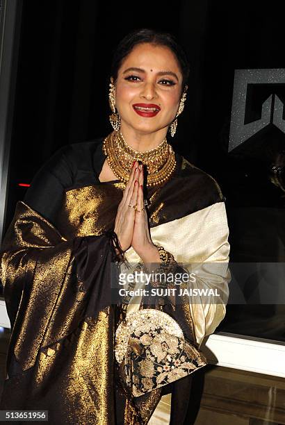 347 Bollywood Actress Rekha Photos and Premium High Res Pictures - Getty  Images