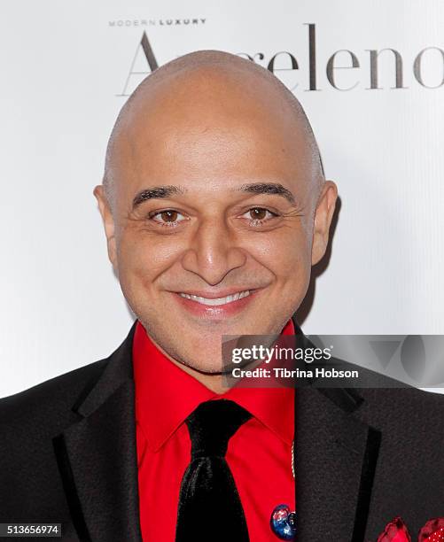 Omar Akram attends The Dream Builders Project 3rd Annual 'A Brighter Future For Children' Charity Gala at Taglyan Cultural Complex on March 3, 2016...