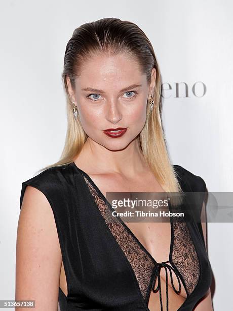 Genevieve Morton attends The Dream Builders Project 3rd Annual 'A Brighter Future For Children' Charity Gala at Taglyan Cultural Complex on March 3,...
