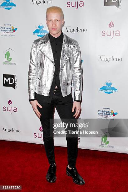 Shaun Ross attends The Dream Builders Project 3rd Annual 'A Brighter Future For Children' Charity Gala at Taglyan Cultural Complex on March 3, 2016...