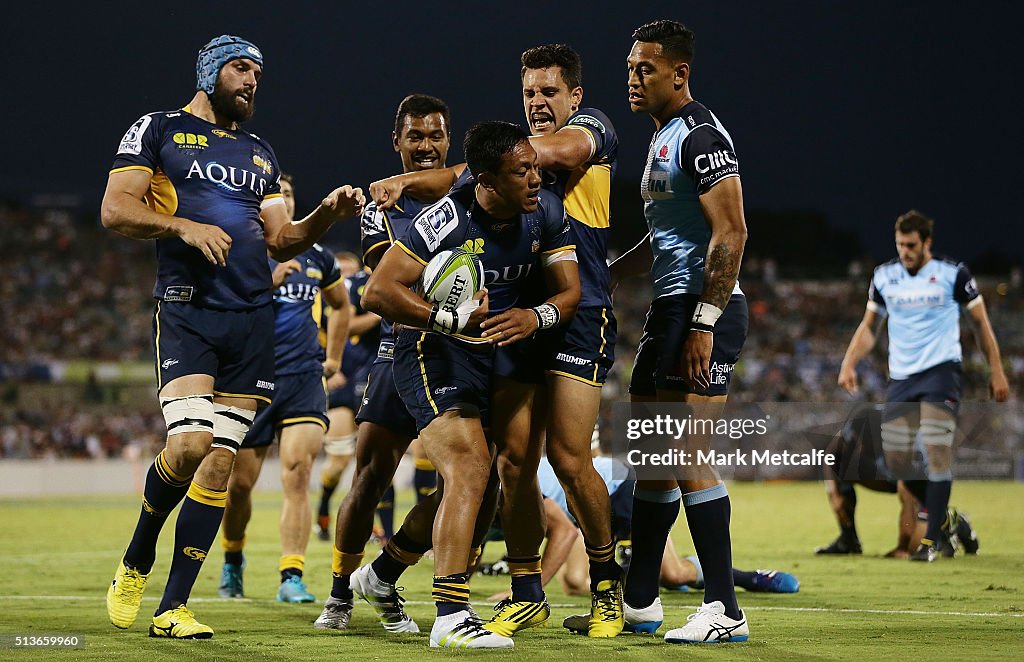 Super Rugby Rd 2 - Brumbies v Waratahs