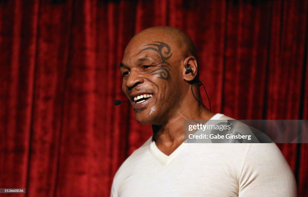 "Mike Tyson UNDISPUTED TRUTH - Live On Stage" At MGM Grand In Las Vegas