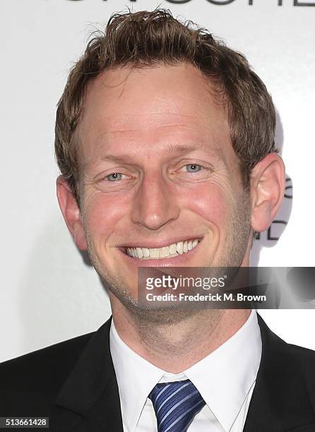 Executive Producer Todd Schulman attends the premiere of Columbia Pictures and Village Roadshow Pictures' "The Brothers Grimsby" at the Regency...