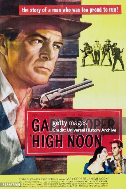 High Noon is a 1952 American Western film directed by Fred Zinnemann and starring Gary Cooper and Grace Kelly. In nearly real time, the film tells...