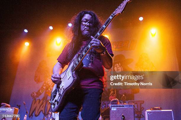 Bobb Bruno of Best Coast performs at The Fonda Theatre on March 3, 2016 in Los Angeles, California.