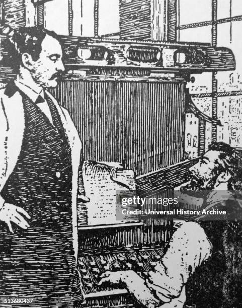 Mergenthaler Linotype Machine Stock-Fotos und Bilder - Getty Images