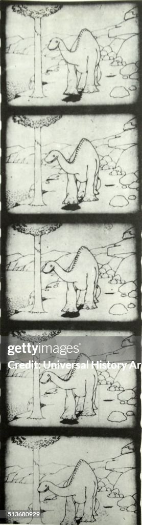 Gertie the Dinosaur, 1909. One of the first animated films, drawn by... News Photo - Getty Images Gertie the Dinosaur, 1909. One of the first animated films, drawn by... News Photo - Getty Images
