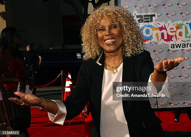 Actress Ja'Net DuBois arrives at the "First-Ever" BET Comedy Awards at the Pasadena Civic Auditorium September 28, 2004 in Pasadena, California.