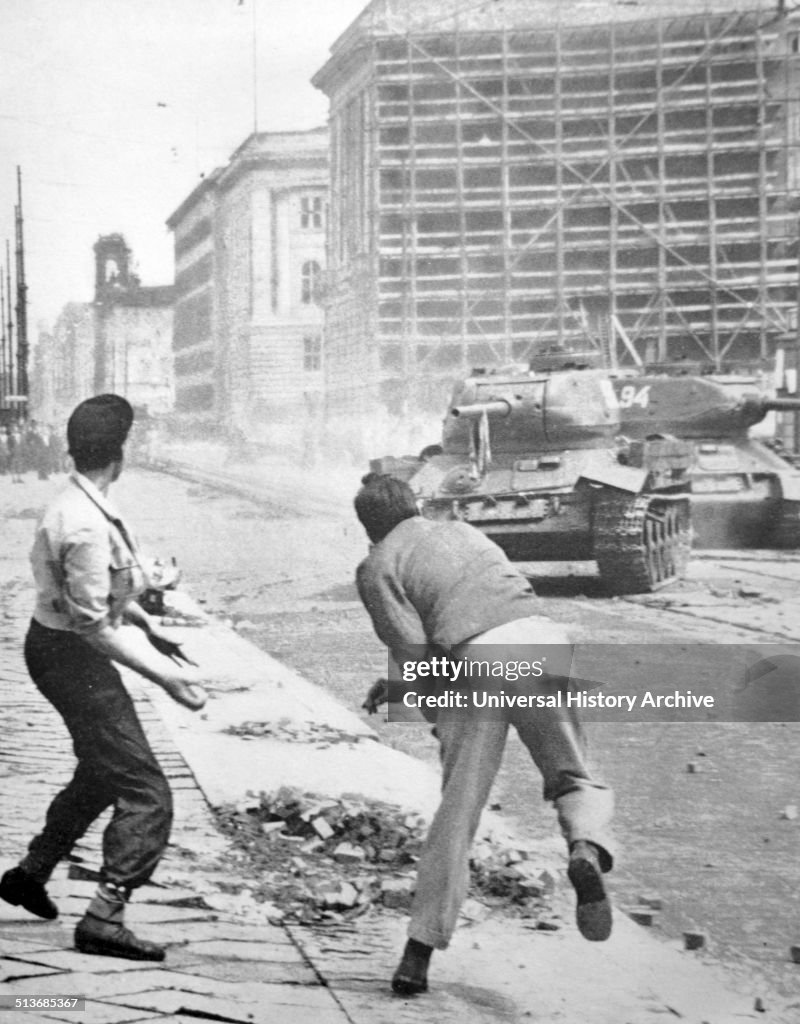 The Uprising of 1953 in East Germany.