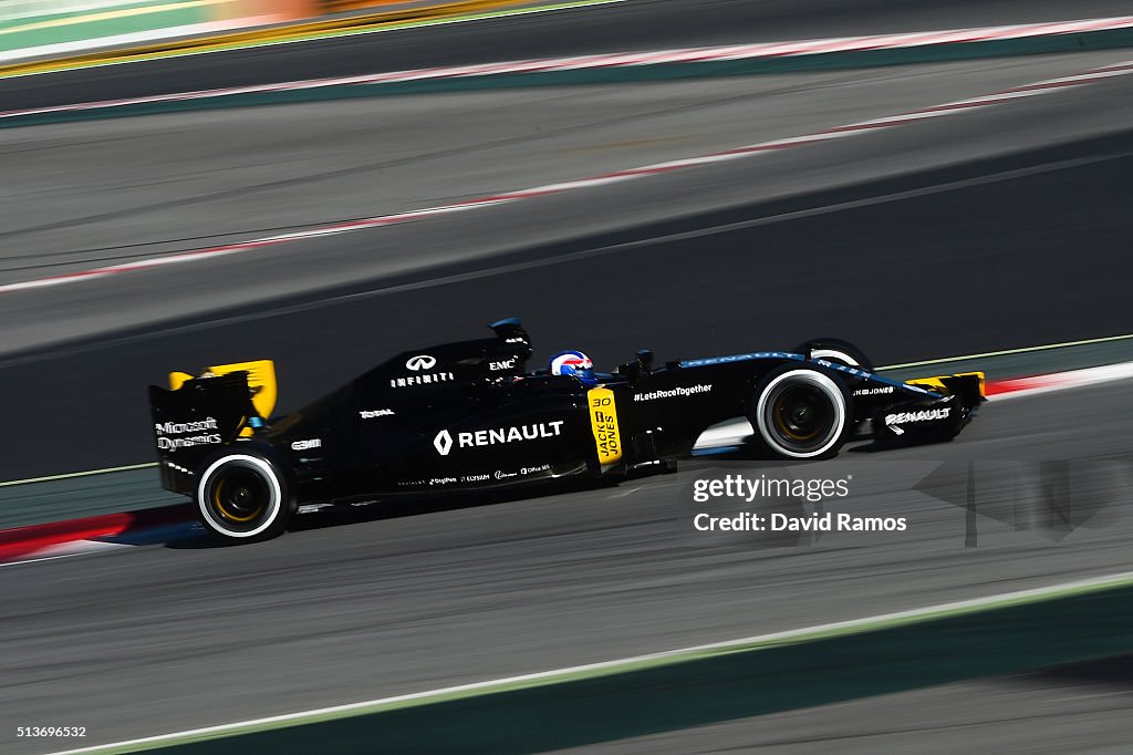 F1 Testing In Barcelona - Day Four