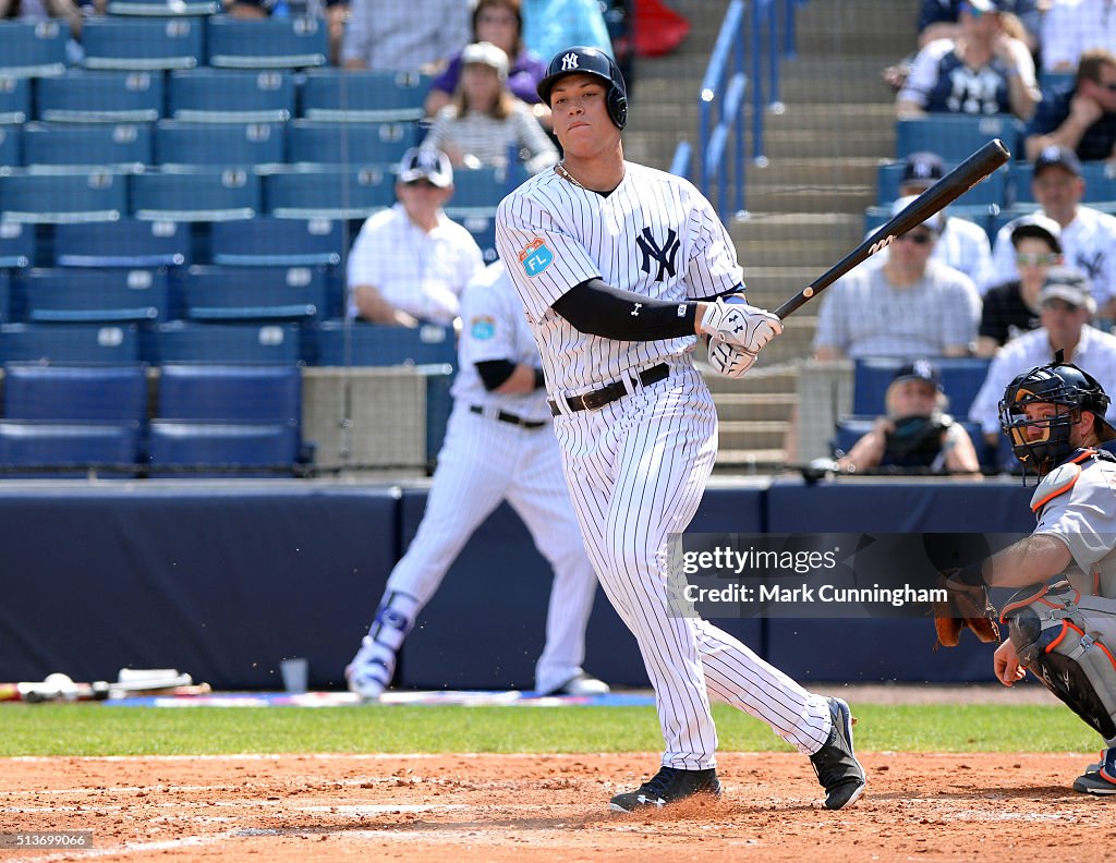 Detroit Tigers v New York Yankees