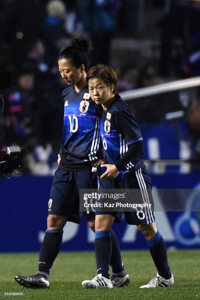 Japan v China - AFC Women's Olympic Final Qualification Round