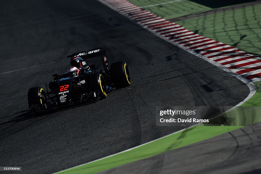 F1 Testing In Barcelona - Day Four