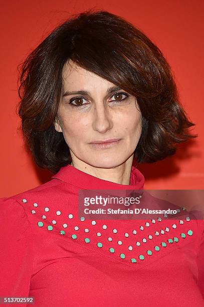 Lorenza Indovina attends 'Forever Young' Photocall on March 4, 2016 in Milan, Italy.