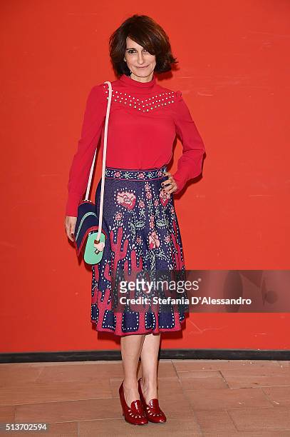 Lorenza Indovina attends 'Forever Young' Photocall on March 4, 2016 in Milan, Italy.