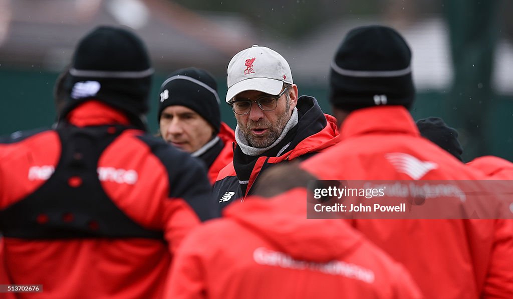 Liverpool Training Session