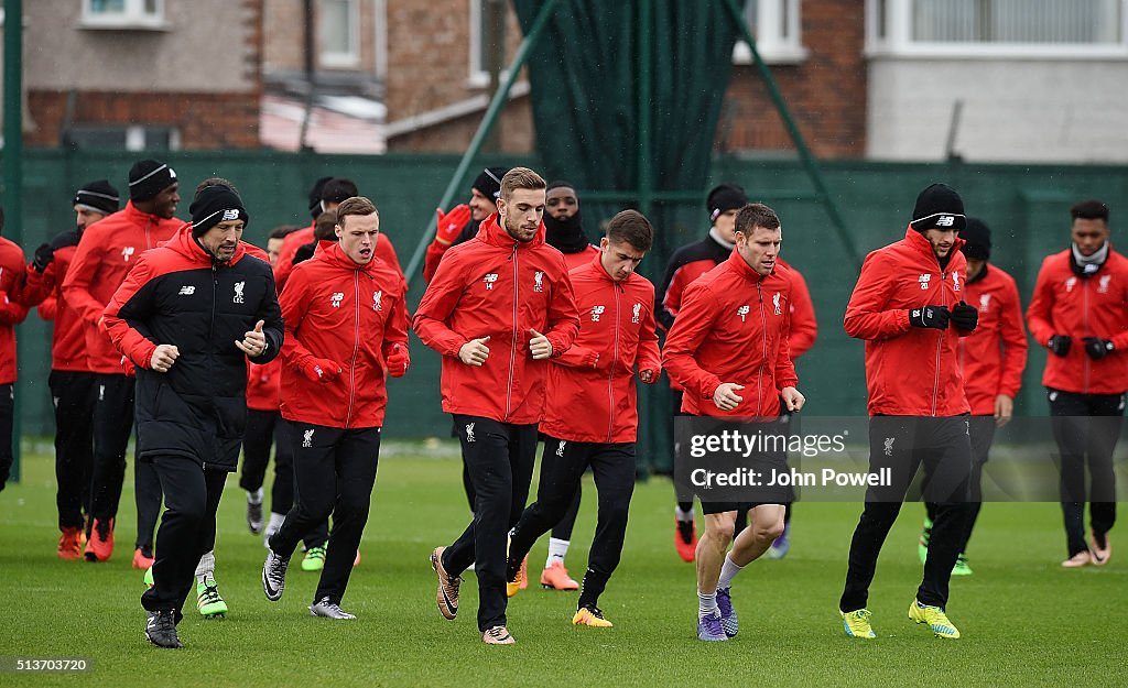 Liverpool Training Session