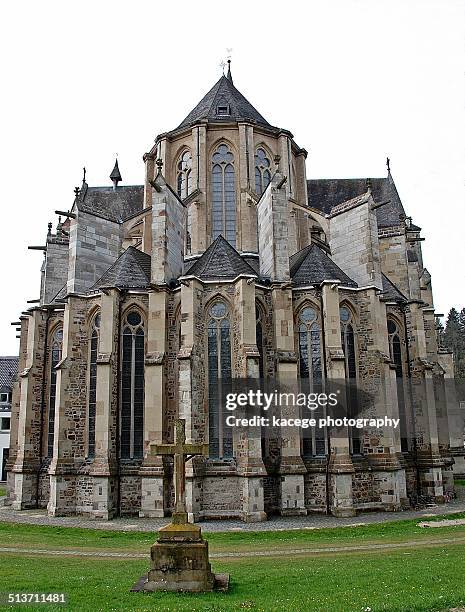 altenberg cathedral - lancet arch fotografías e imágenes de stock