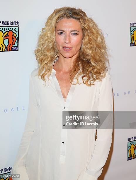 Claudia Black attends Best Buddies 'The Art of Friendship' Benefit Photo Auction, hosted by De Re Gallery, on March 3, 2016 in West Hollywood,...