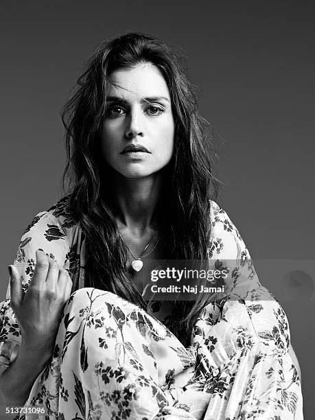 English model and actress Hannah Ware is photographed for Glamour UK on May 27, 2015 in Los Angeles, California.