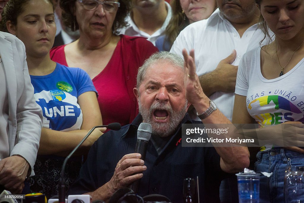 Former Brazilian President Lula Da Silva Questioned Over Petrobras Fraud Inquiry