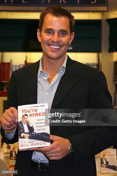 Bill Rancic Apprentice 16 Bill Rancic Signs Copies Of Youre Hired Stock Photos, High-Res ...