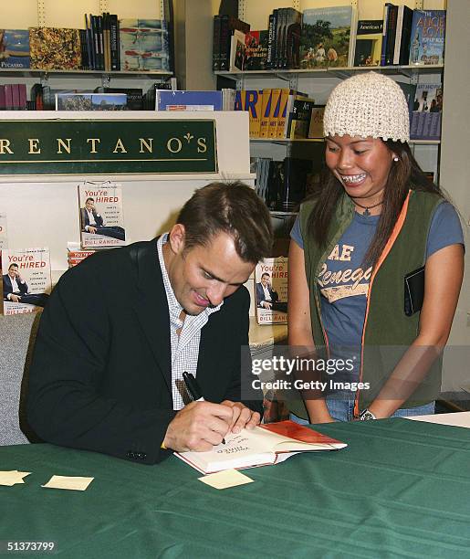 Bill Rancic Apprentice 16 Bill Rancic Signs Copies Of Youre Hired Stock Photos, High-Res ...