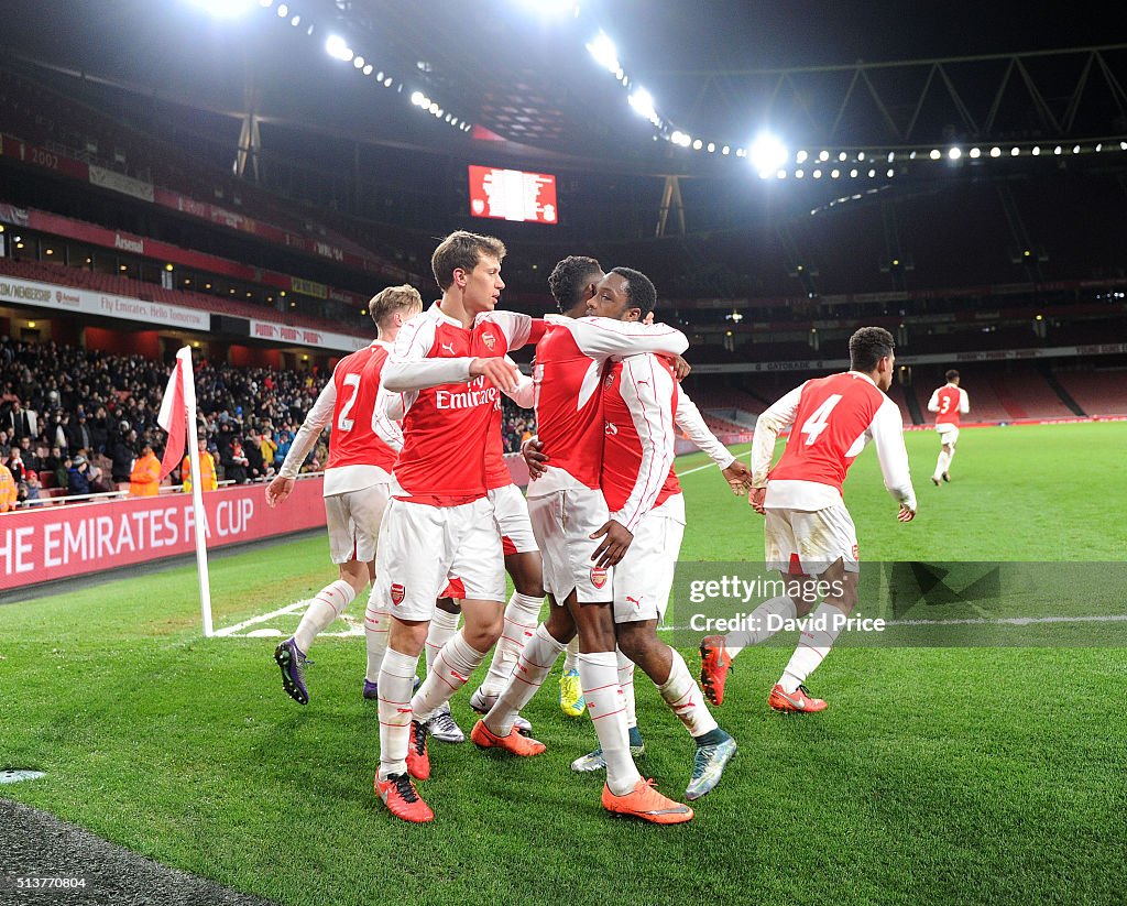 Arsenal v Liverpool: The FA Youth Cup - Sixth Round