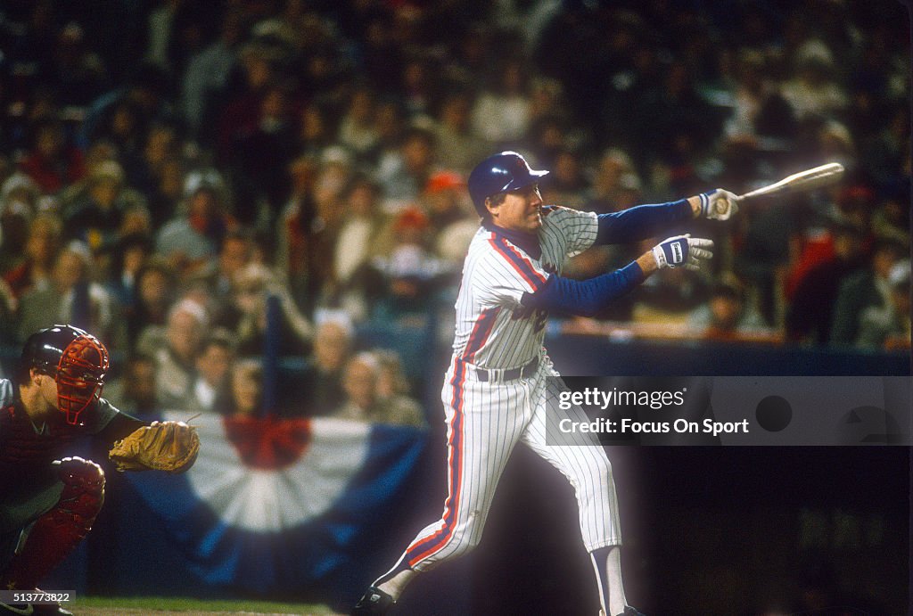 1986 World Series GM 7 - Boston Red Sox v New York Mets