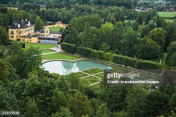 Ground floor in the park of Hellbrunn . To 2010 Photograph. By Gerhard Trumler.