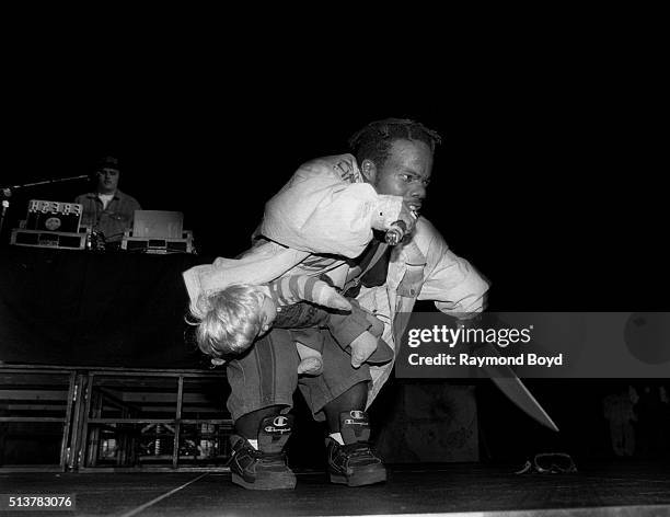 Rapper Bushwick Bill of The Geto Boys performs at the Rosemont Horizon in Rosemont, Illinois in December 1991.