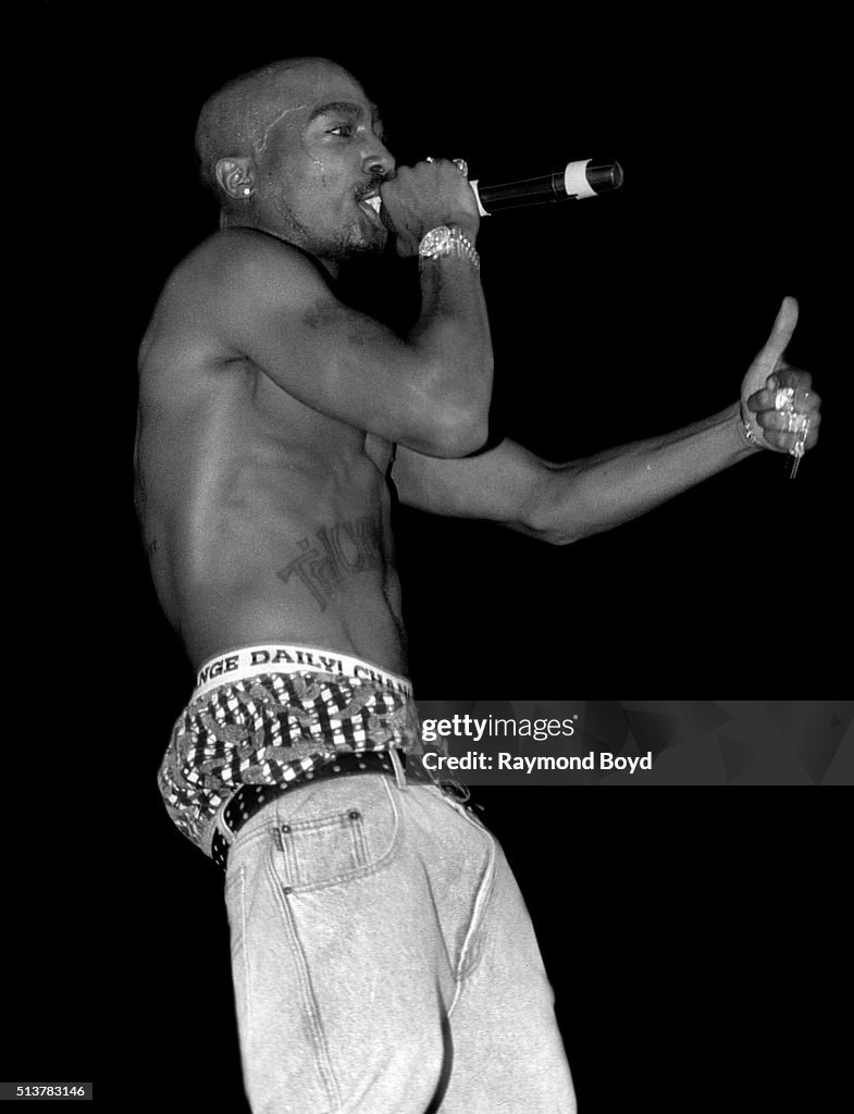 Two Pac Not Available Rapper and actor 2 Pac performs at the Mecca Arena in Milwaukee ...