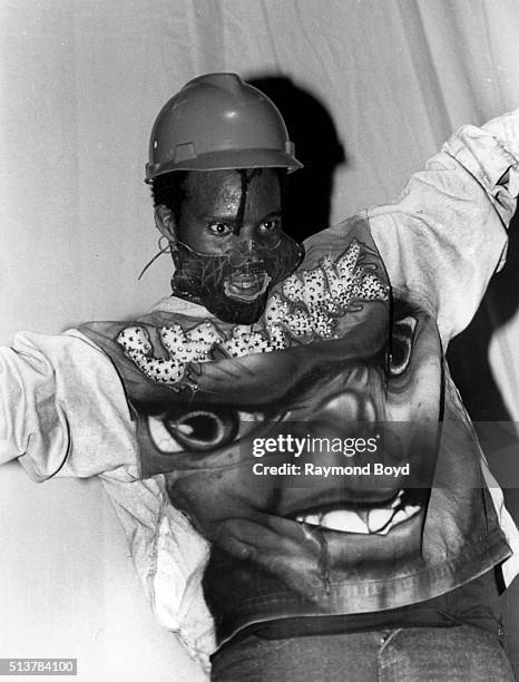 Rapper Bushwick Bill from The Geto Boys performs at the New Regal Theater in Chicago, Illinois in July 1992.