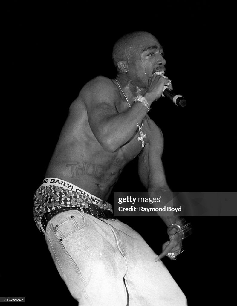 Two Pac Not Available Rapper and actor 2 Pac performs at the Mecca Arena in Milwaukee ...