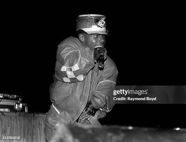 Rapper Bushwick Bill of The Geto Boys performs at The Arena in St. Louis, Missouri in October 1991.