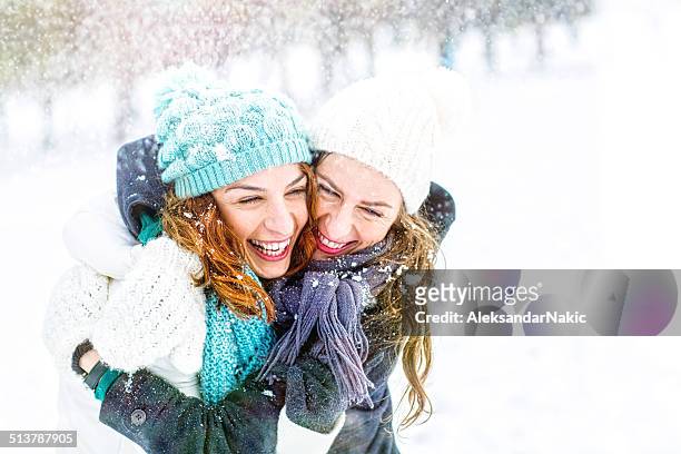 winter fun - family fun snow stock pictures, royalty-free photos & images