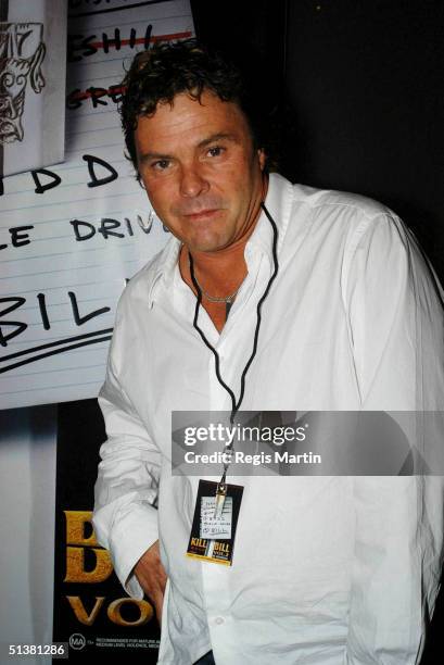 April 2004 - SHANE CONNOR arriving at the Melbourne premiere of the movie Kill Bill Vol 2 at the European Cinema, Melbourne, Victoria, Australia.