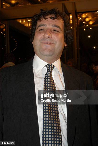 July 2003 - MICK MOLLOY arrives on the red carpet of the opening night of the 52nd Melbourne International Film Festival. At the Concert Hall in...