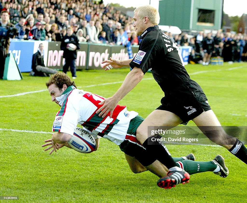 Newcastle Falcons v Leicester Tigers