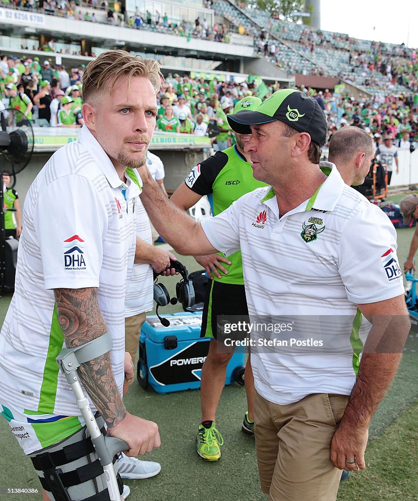 NRL Rd 1 - Raiders v Panthers