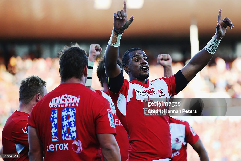 Super Rugby Rd 2 - Chiefs v Lions