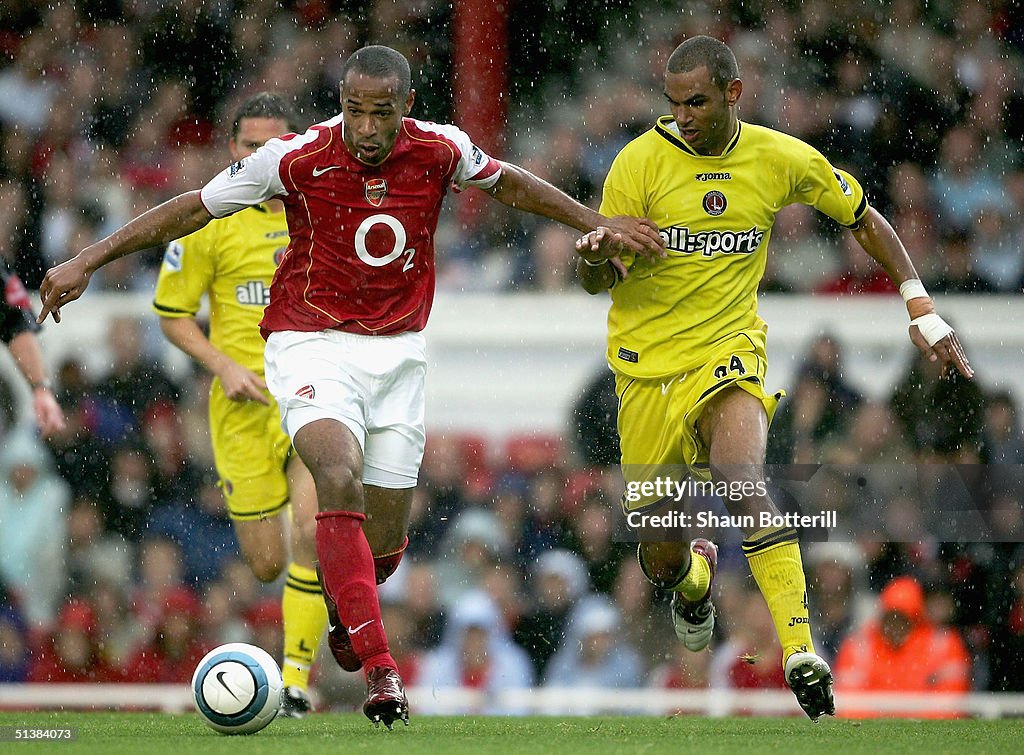 Arsenal v Charlton Atheltic