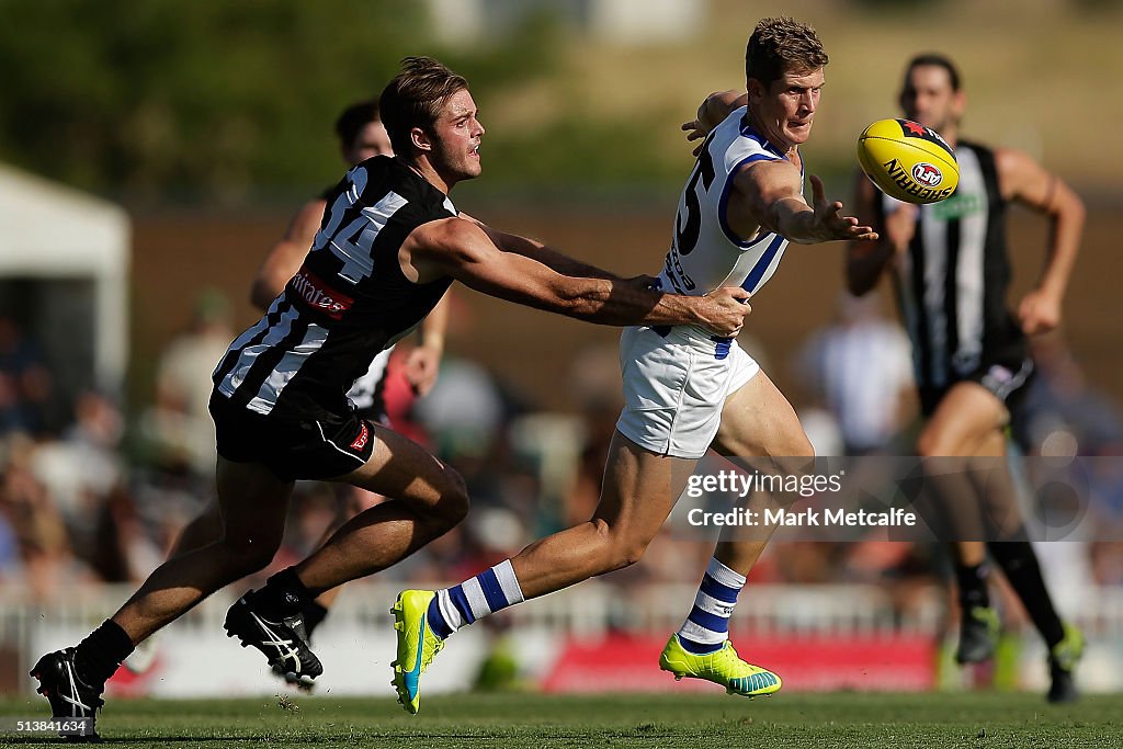 North Melbourne v Collingwood - 2016 AFL NAB Challenge