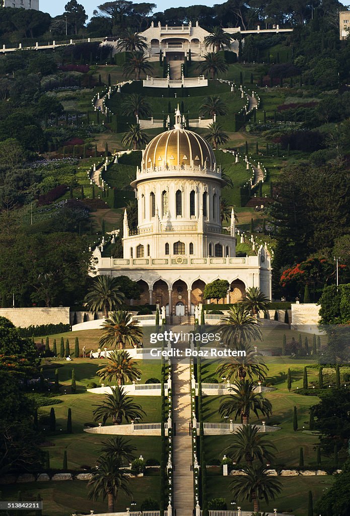 The Bahai temple in Haifa