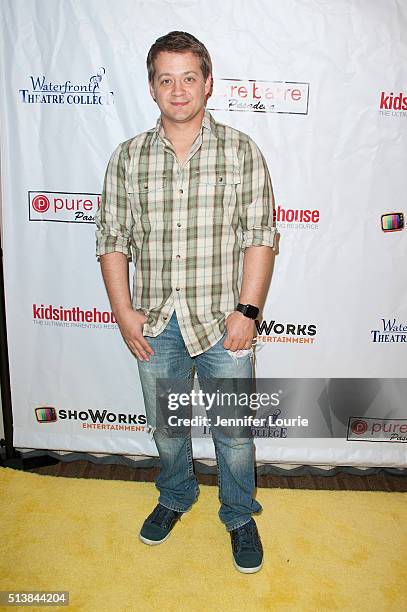 Actor Jason Earles arrives at the ShoWorks Entertainment celebrates Young Hollywood event on March 4, 2016 in Toluca Lake, California.