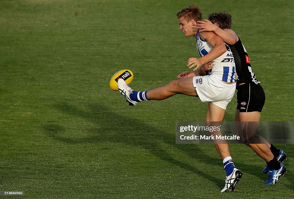 North Melbourne v Collingwood - 2016 AFL NAB Challenge