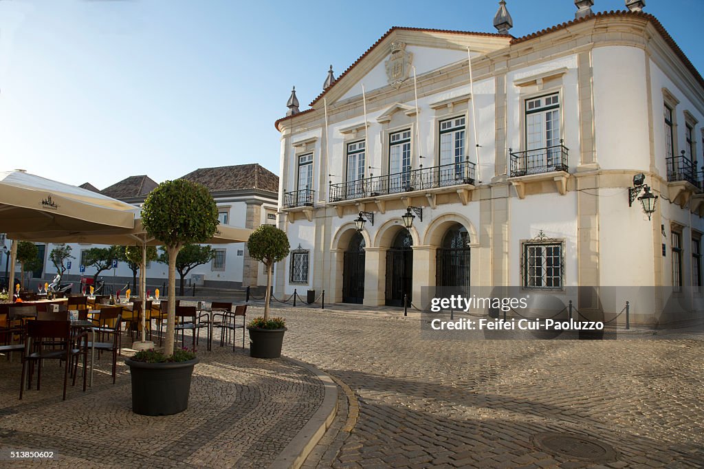 City Hall of Faro, Algarve region of Portugal