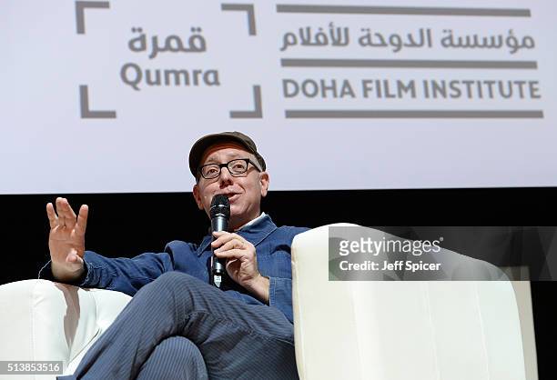 Multi award-winning screenwriter, director and leading US indie producer James Schamus delivers a Qumra Master Class during day two of Qumra, the...